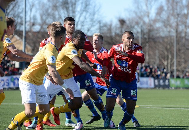 Ayoub Aleesami (til h.) spilte en god kamp mot Jerv.<br />