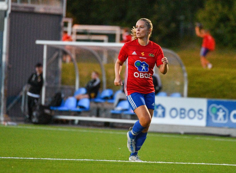 Maren Thorsø scoret begge målene mot Ull/Kisa.<br />(Arkivfoto: Anders Vindegg)