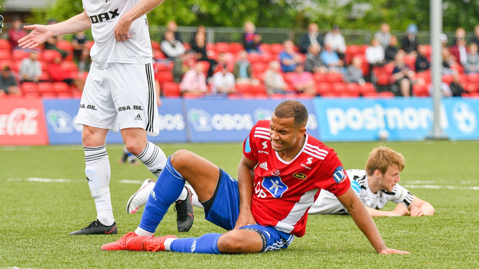 Johnny Buduson og Skeid klarte ikke å score mot Odd 2 i Skien og taper 1-0.