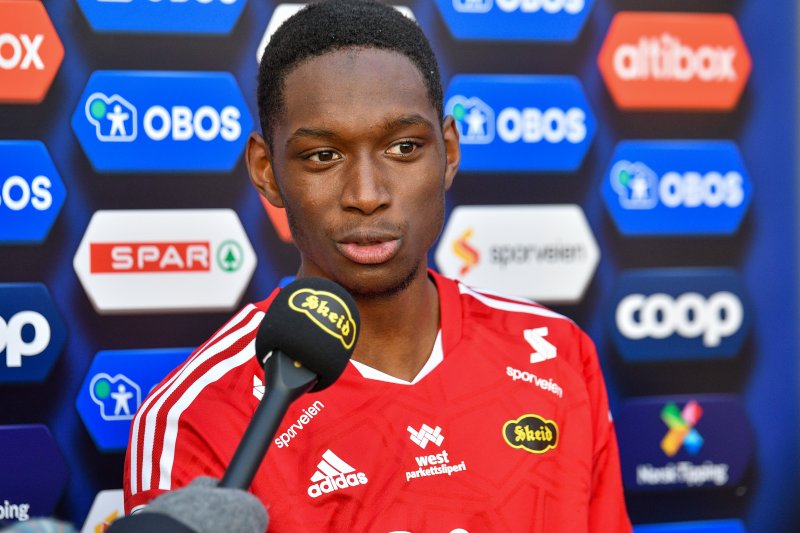 Ousmane Diallo fikk sin første scoring i Obosligaen.