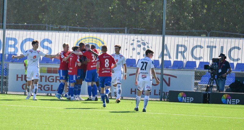 Årets første borteseier kom i Sogndal. Bildet er fra 3-2-tapet tidligere i år.