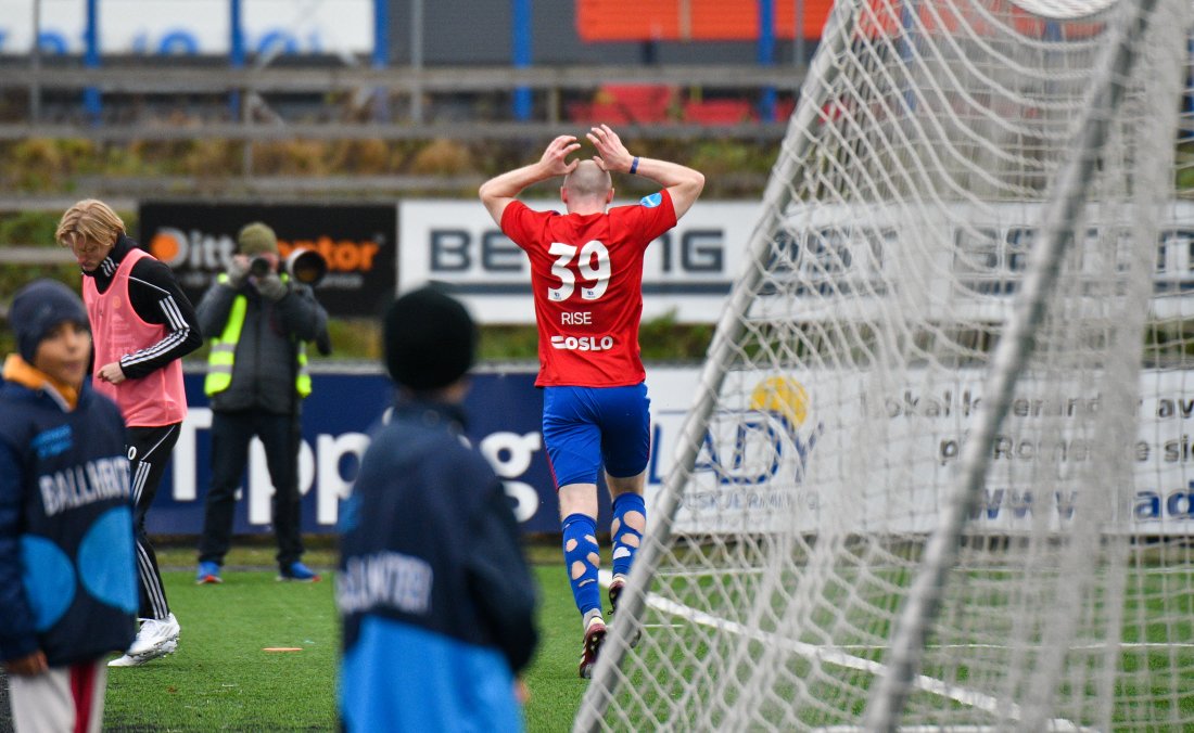 Bendik Rise blir Skeids toppscorer med ni mål.